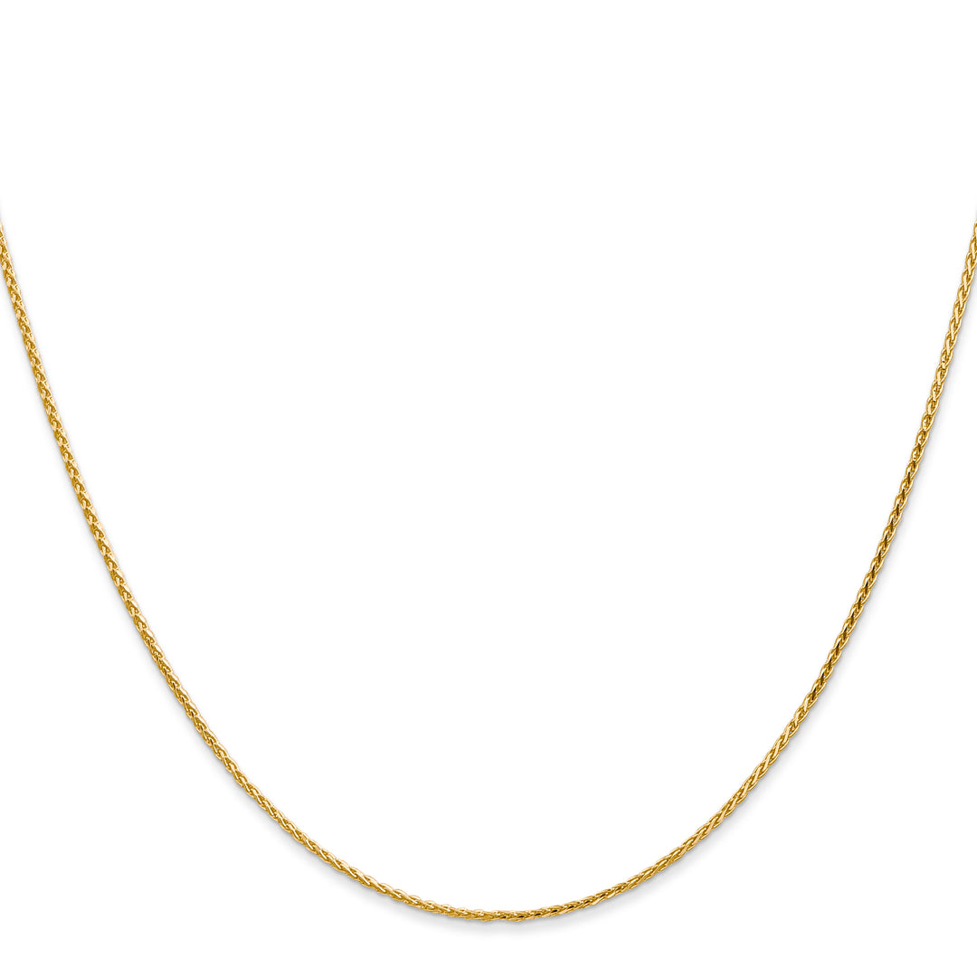 14K 1mm D/C Parisian Wheat Chain