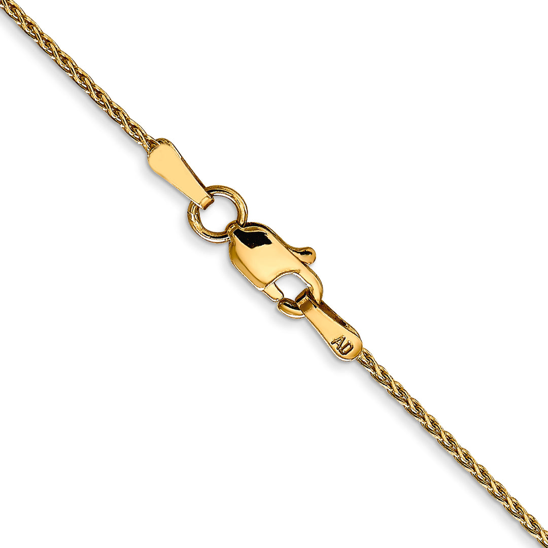 14K 1mm D/C Parisian Wheat Chain