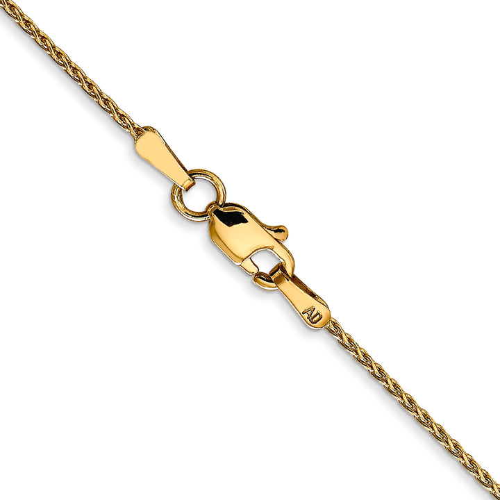 14K 1mm D/C Parisian Wheat Chain