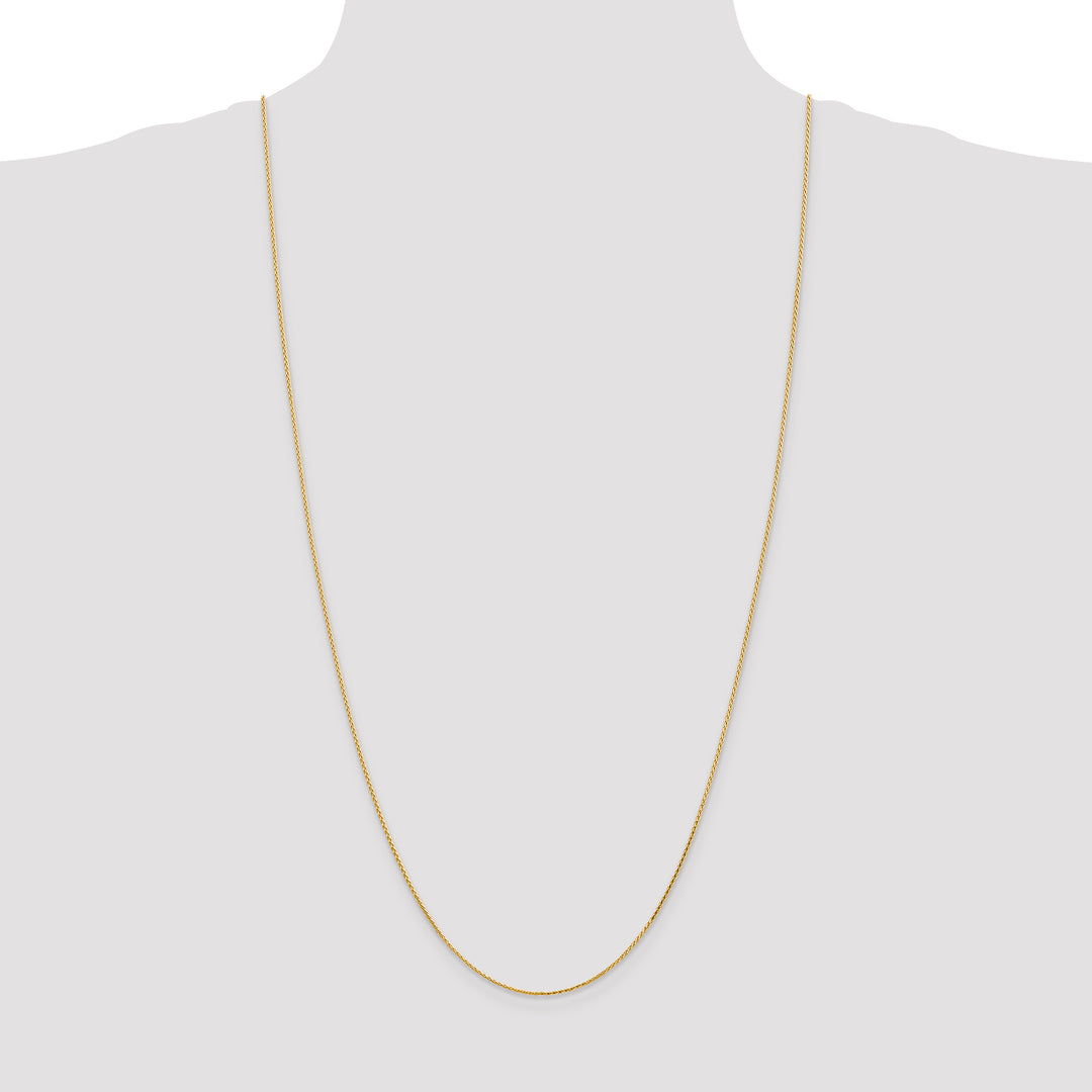 14K 1mm D/C Parisian Wheat Chain