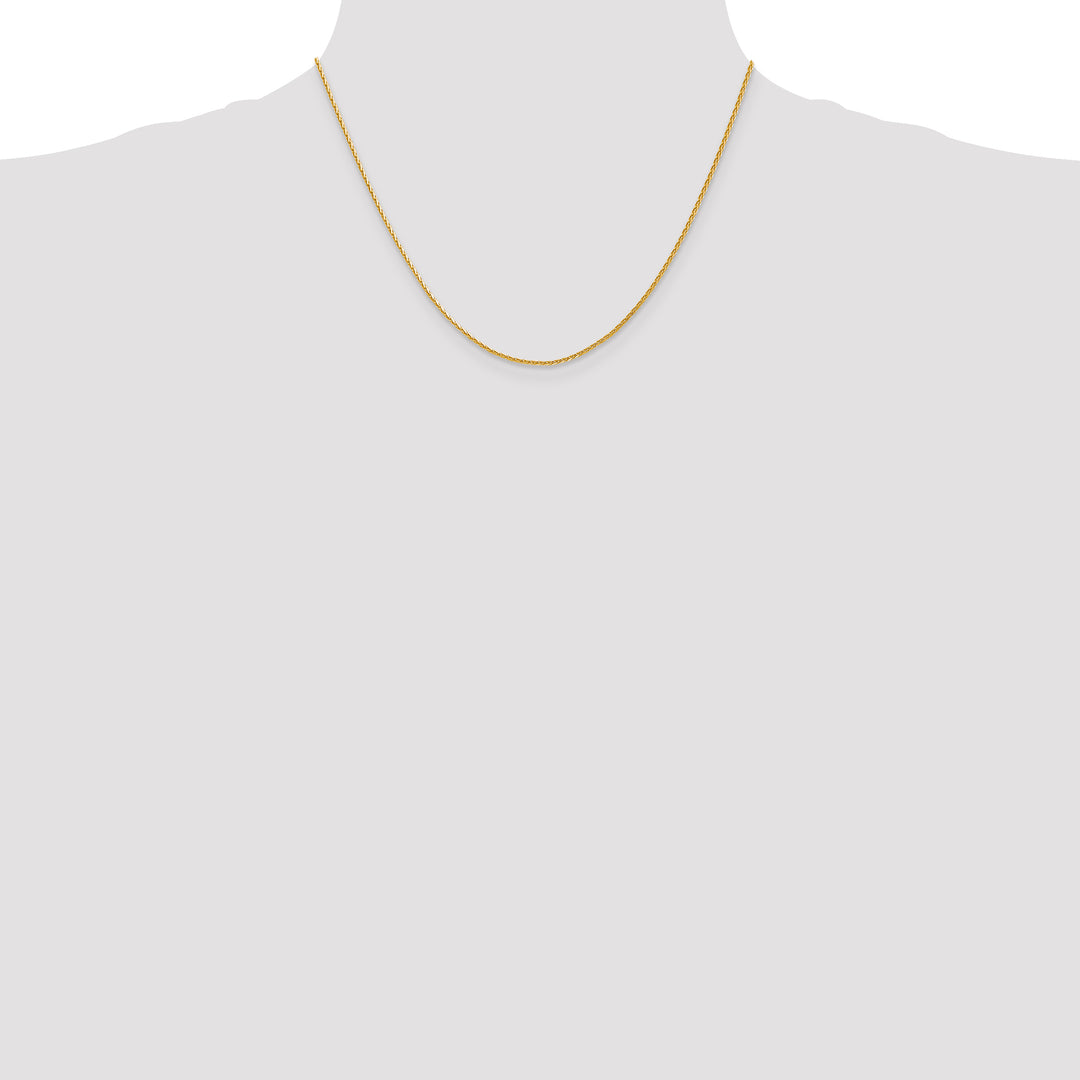 14K 1.4mm D/C Parisian Wheat Chain