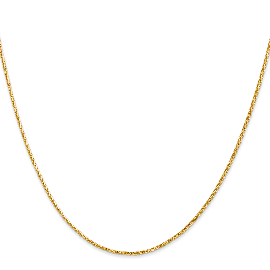 14K 1.4mm D/C Parisian Wheat Chain