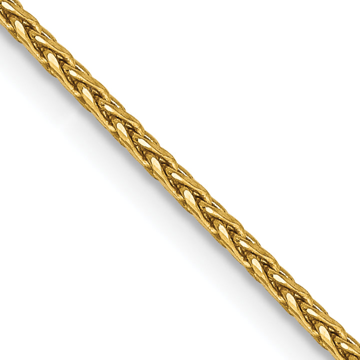 14K 1.4mm D/C Parisian Wheat Chain