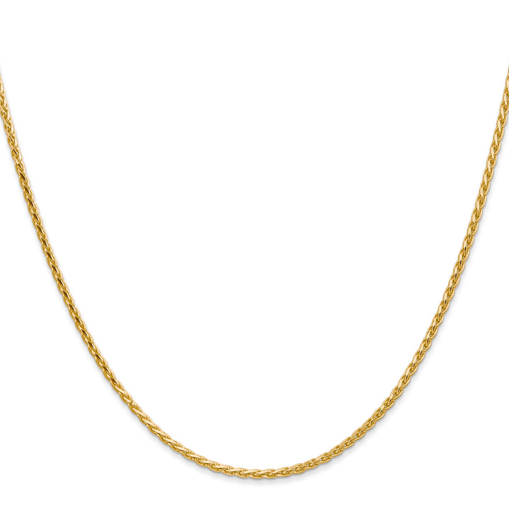 14K 1.6mm D/C Parisian Wheat Chain