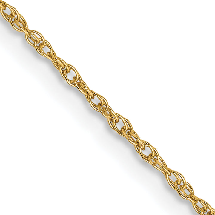 14k .8mm Light-Baby Rope Chain
