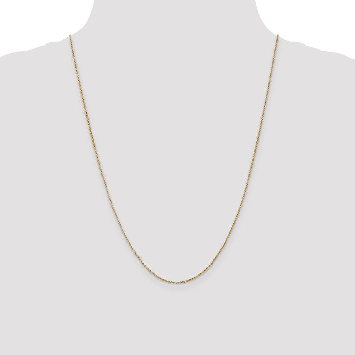 14k 1.15mm Rolo Pendant Chain