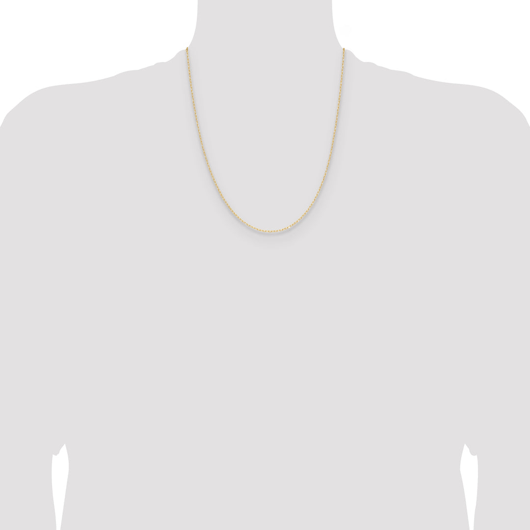 14k .8mm D/C Forzantine Cable Chain