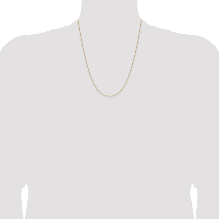 14k 1.0mm D/C Forzantine Cable Chain