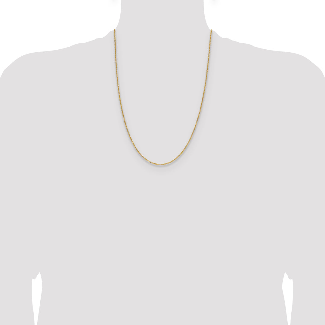14k 1.4mm D/C Forzantine Cable Chain