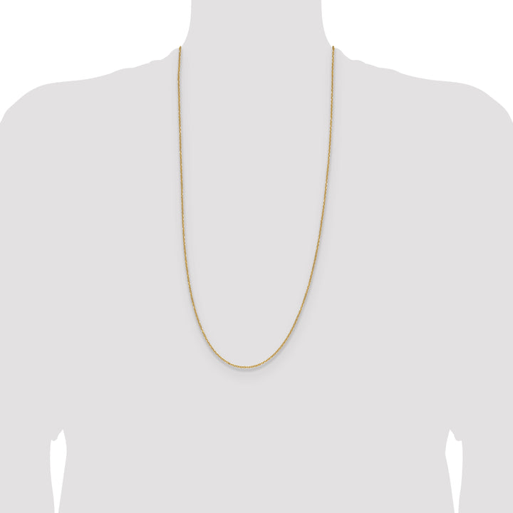 14k 1.4mm D/C Forzantine Cable Chain