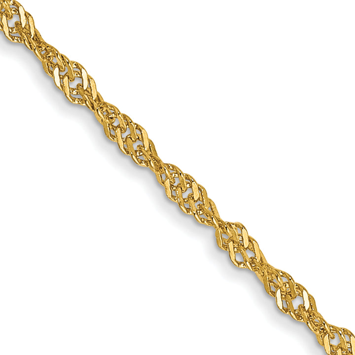 14k 1.4mm Singapore Chain