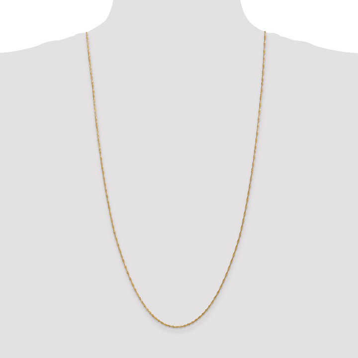 14k 1.4mm Singapore Chain