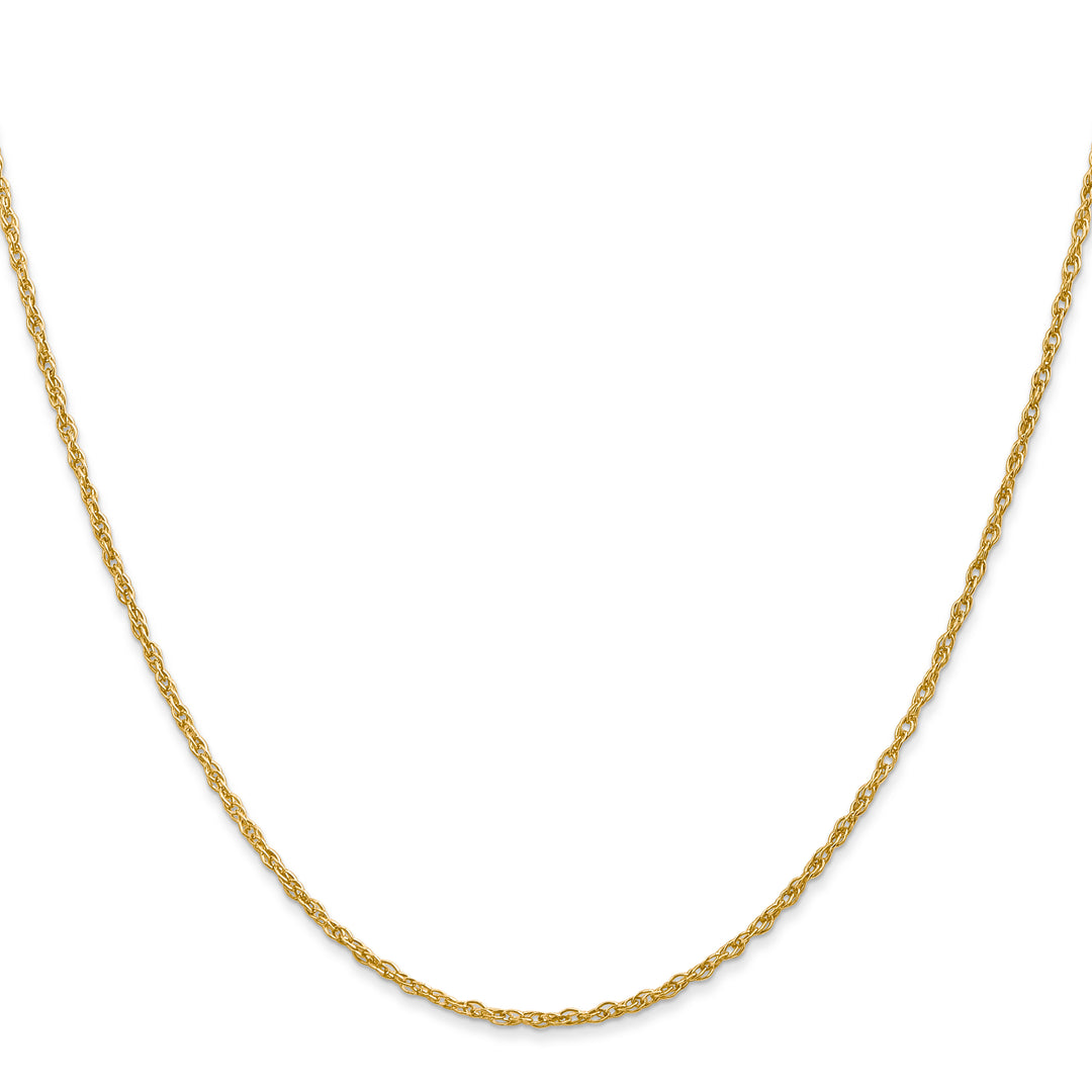 14k 1.3mm Heavy-Baby Rope Chain