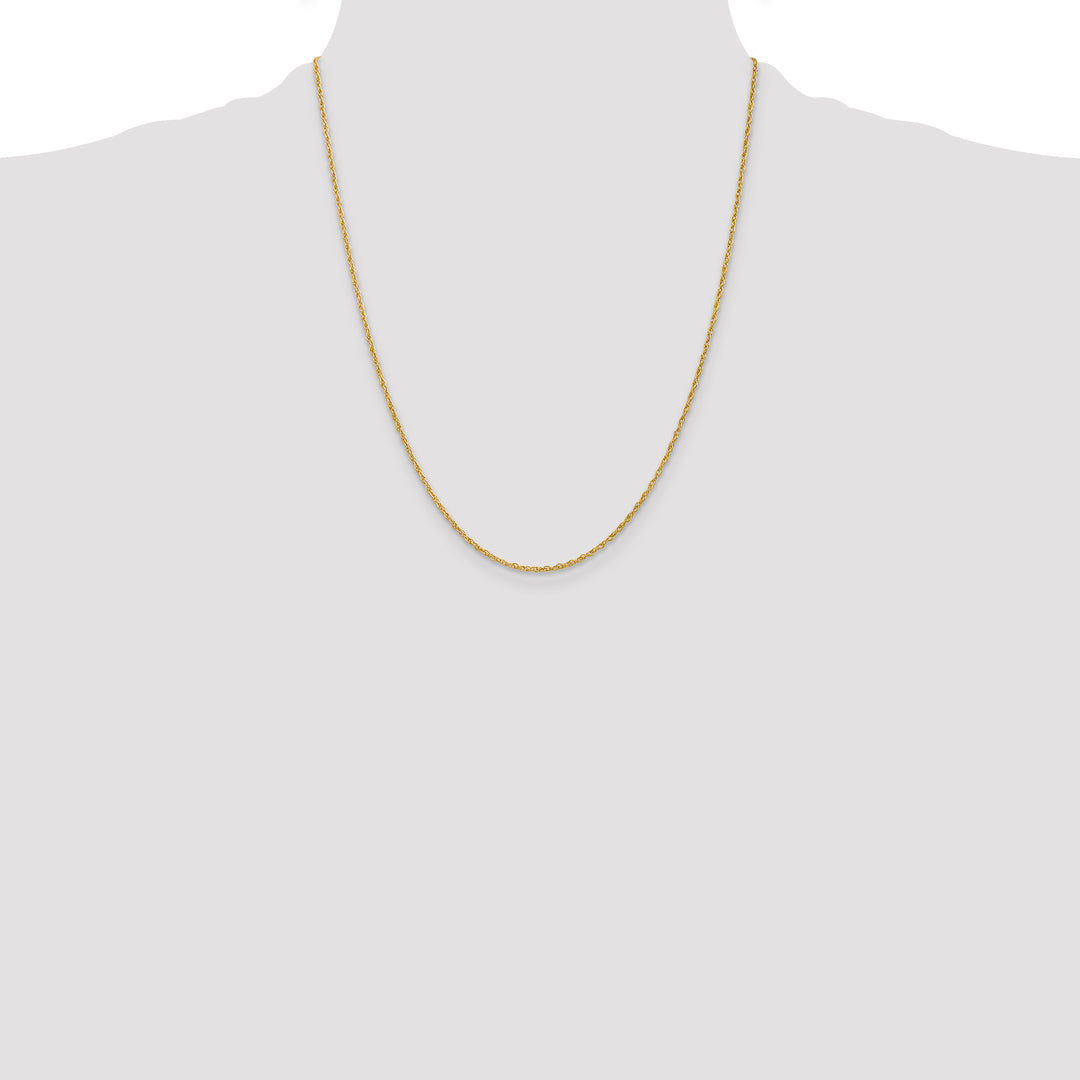 14k 1.3mm Heavy-Baby Rope Chain