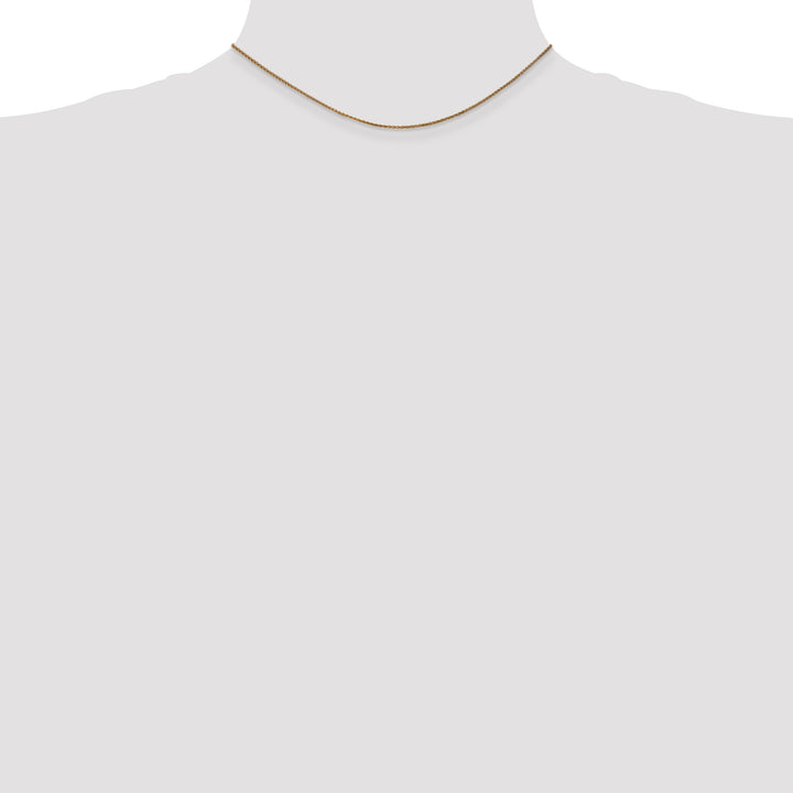 14k 1.25mm D/C Spiga Chain