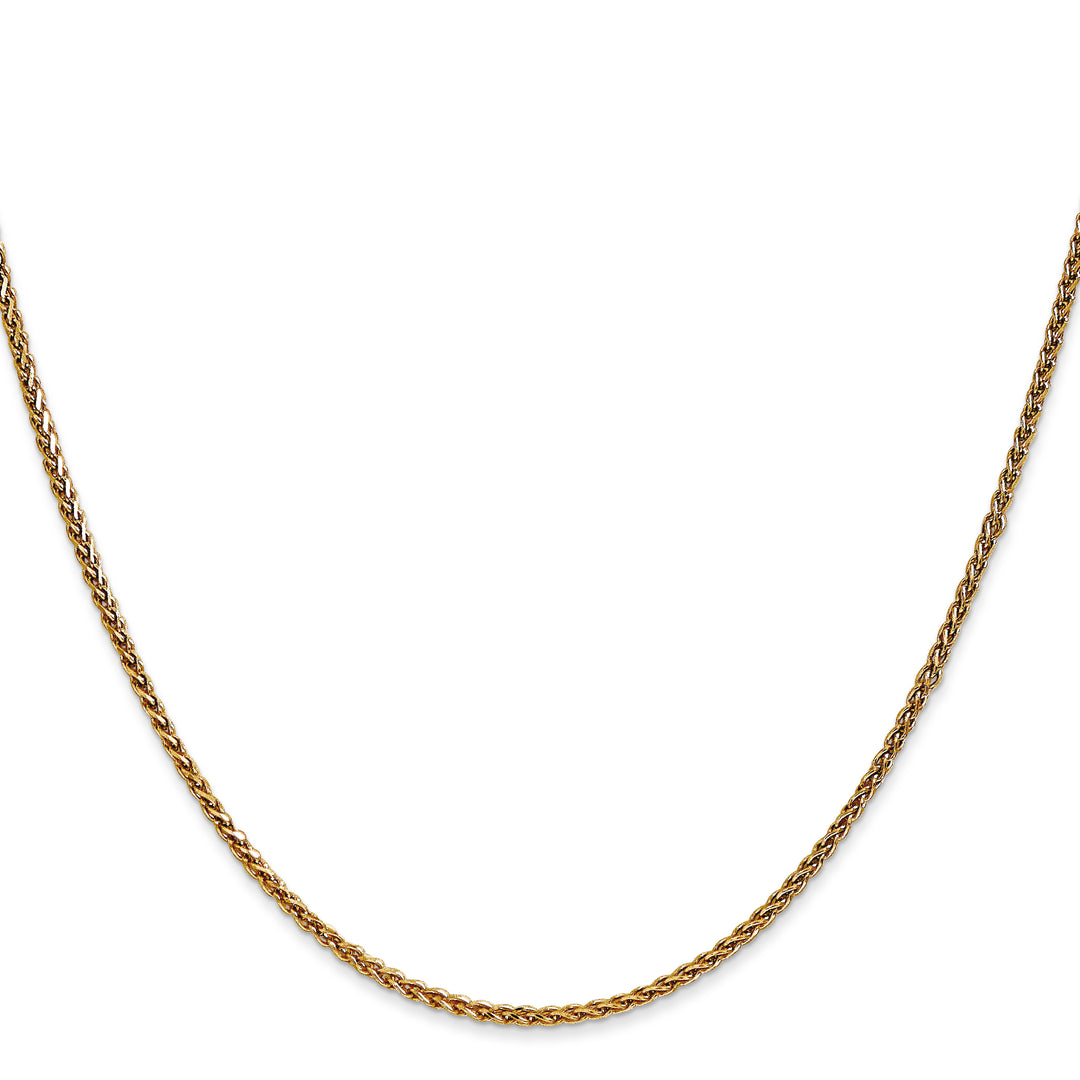 14k 1.7mm D/C Spiga Chain
