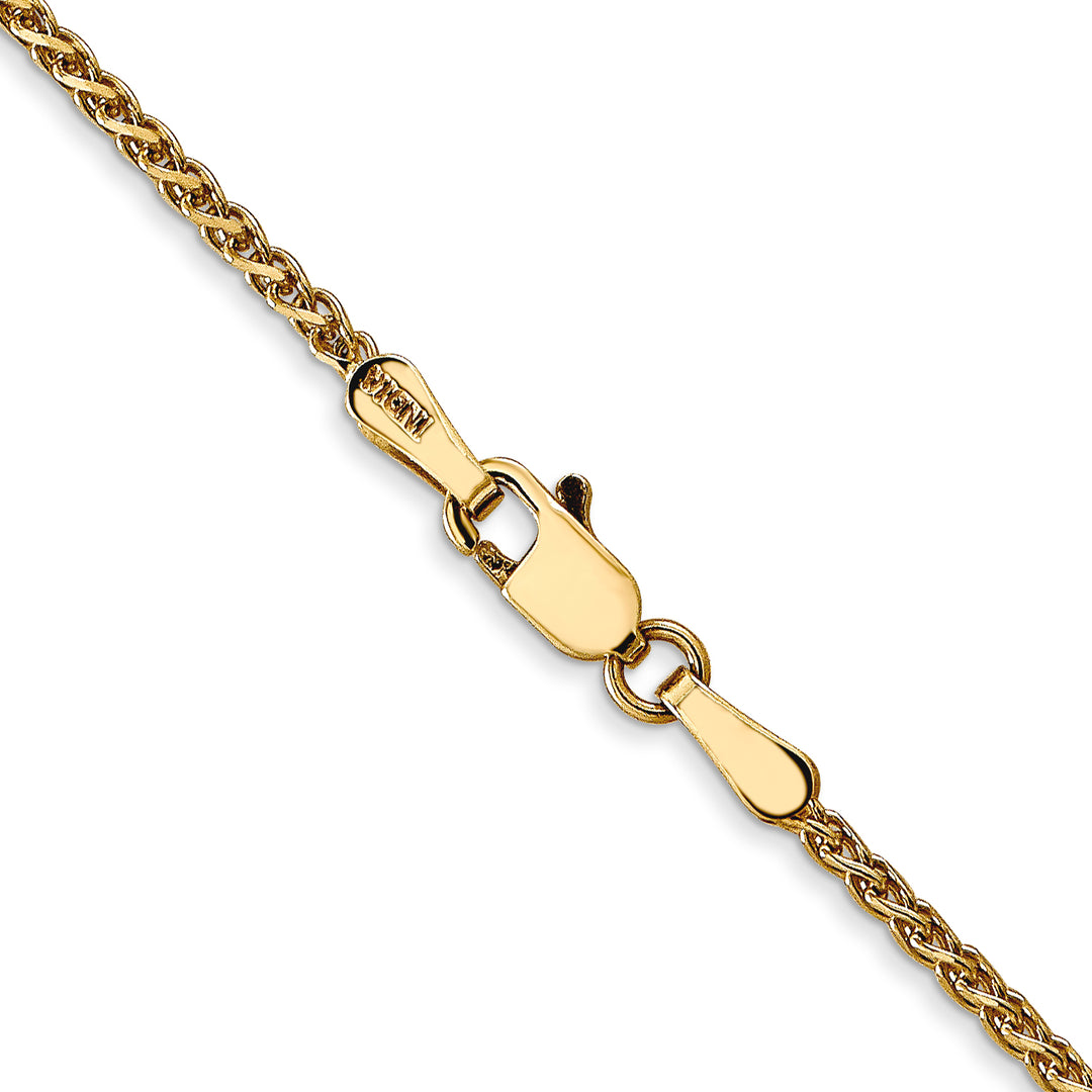 14k 1.7mm D/C Spiga Chain