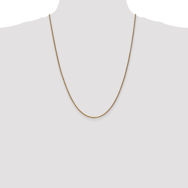 14k 1.7mm D/C Spiga Chain