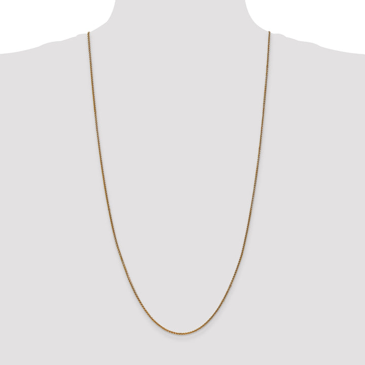 14k 1.7mm D/C Spiga Chain