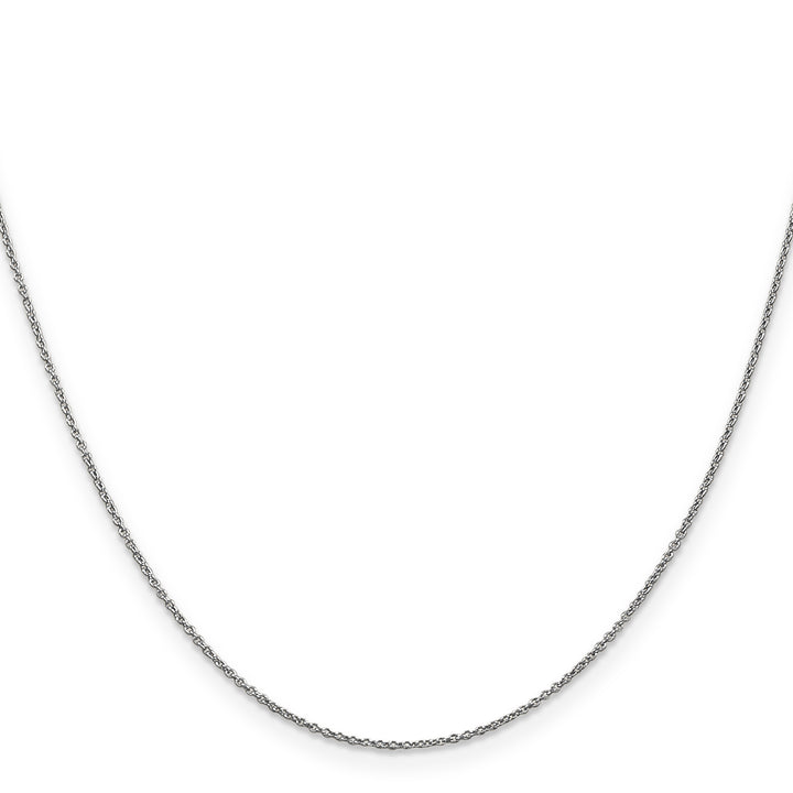 14k White Gold .9mm Cable with Lobster Clasp Chain