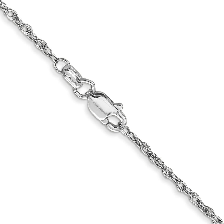 14k WG 1.3mm Heavy-Baby Rope Chain