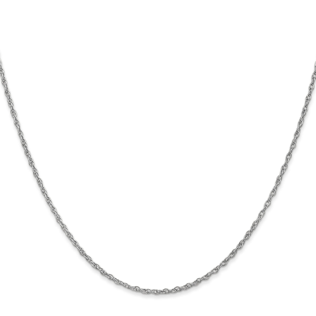 14k WG 1.3mm Heavy-Baby Rope Chain