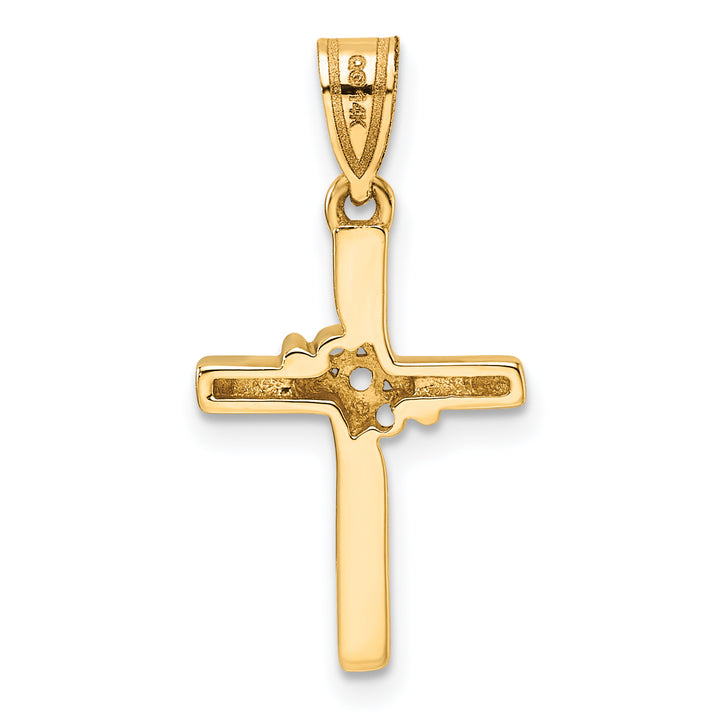 14k Diamond Cross Mounting
