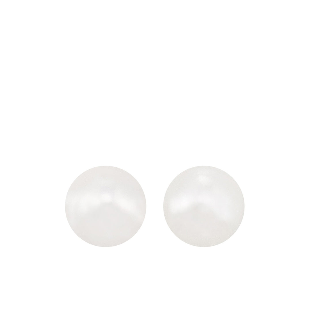 14Kt White Gold Pearl Earring