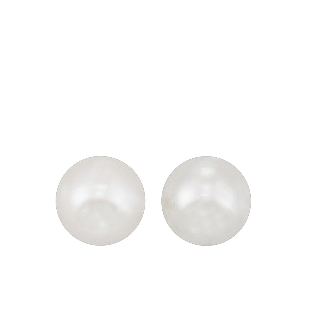 14Kt White Gold Pearl Earring