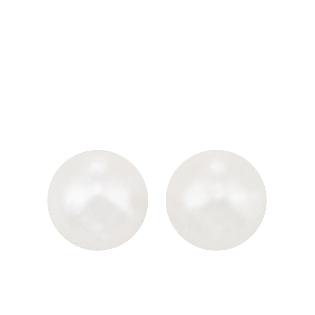 14Kt White Gold Pearl Earring