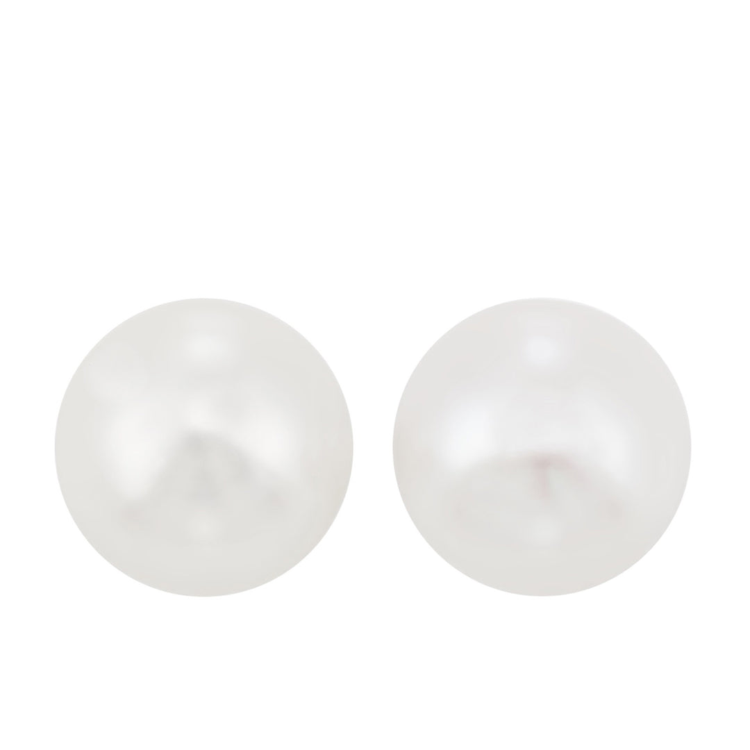 14Kt White Gold Pearl Earring