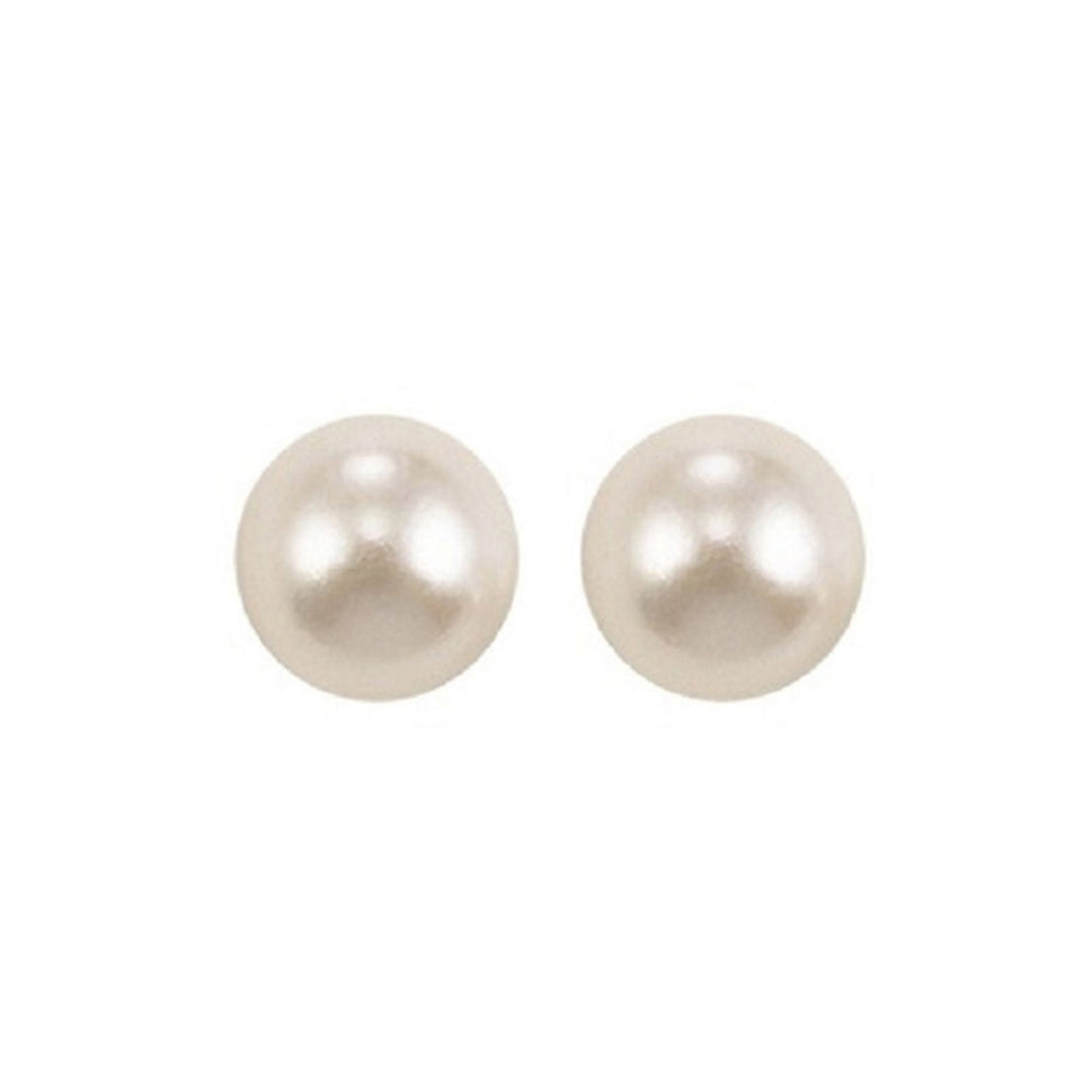 14Kt Yellow Gold Pearl Earring