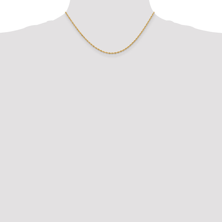 14k 1.85mm D/C Quadruple Rope Chain