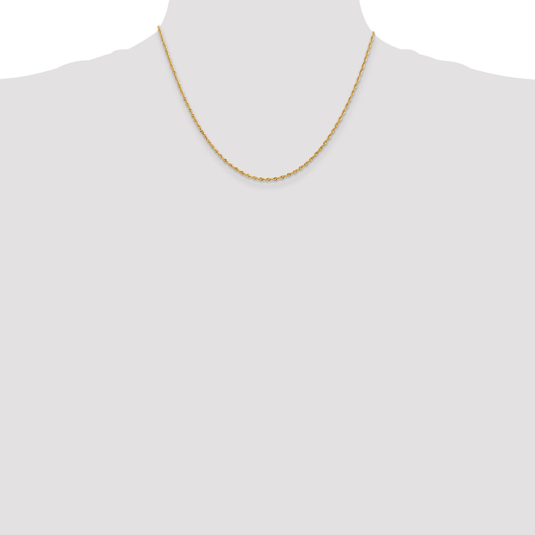 14k 1.85mm D/C Quadruple Rope Chain