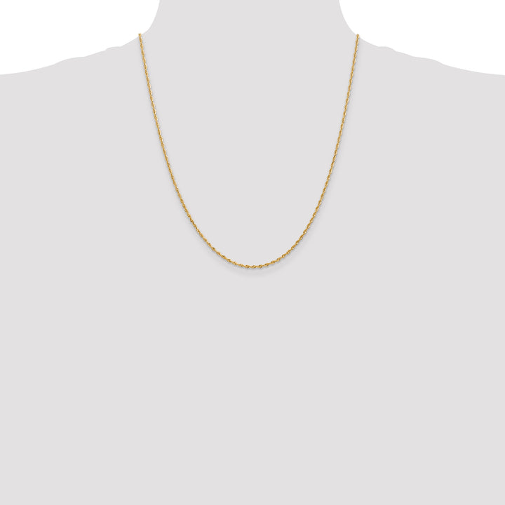 14k 1.85mm D/C Quadruple Rope Chain