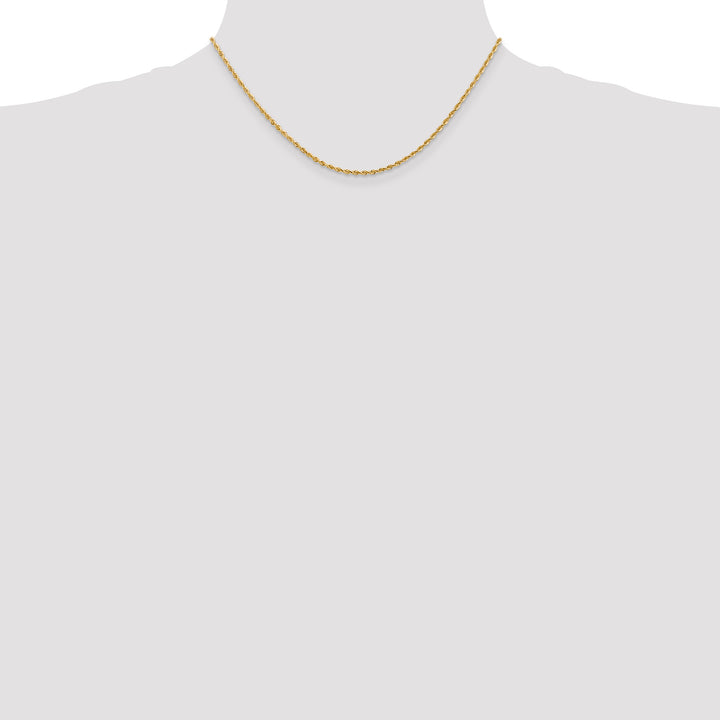 14k 2.0mm D/C Quadruple Rope Chain