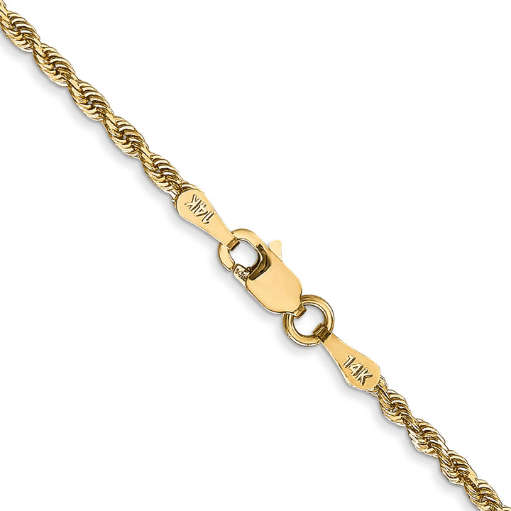 14k 2.0mm D/C Quadruple Rope Chain