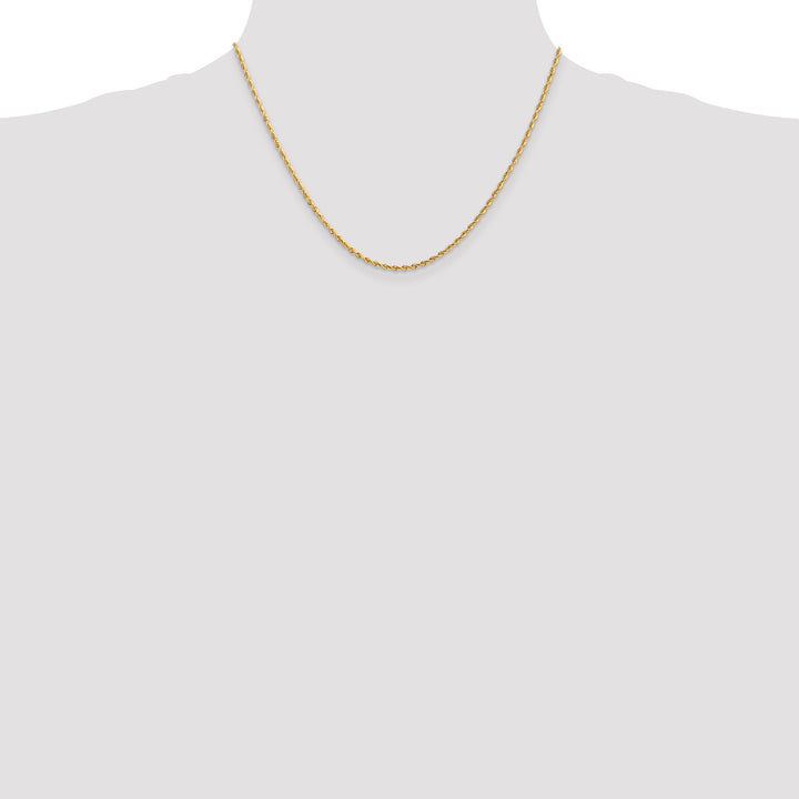 14k 2.0mm D/C Quadruple Rope Chain