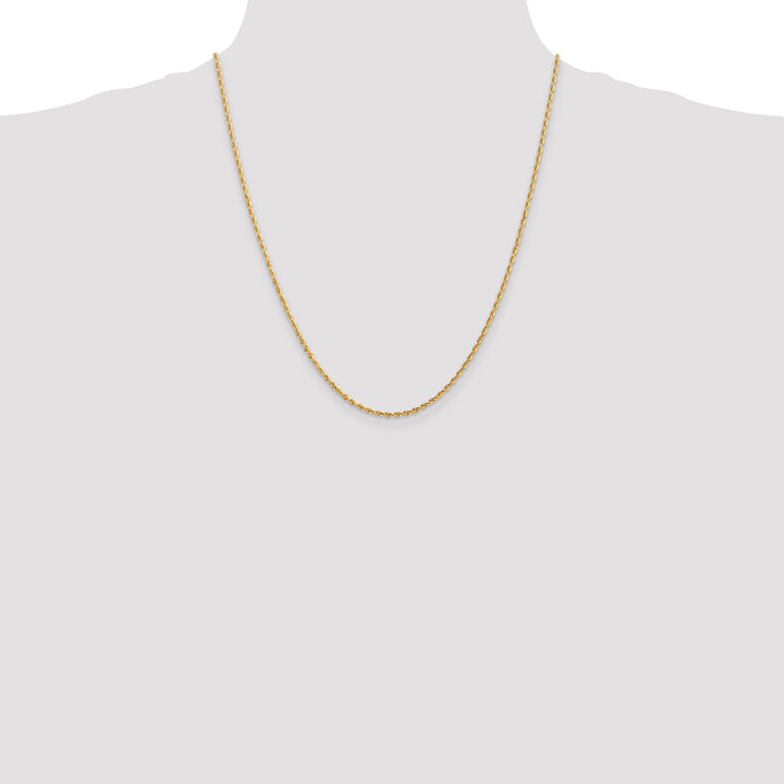 14k 2.0mm D/C Quadruple Rope Chain