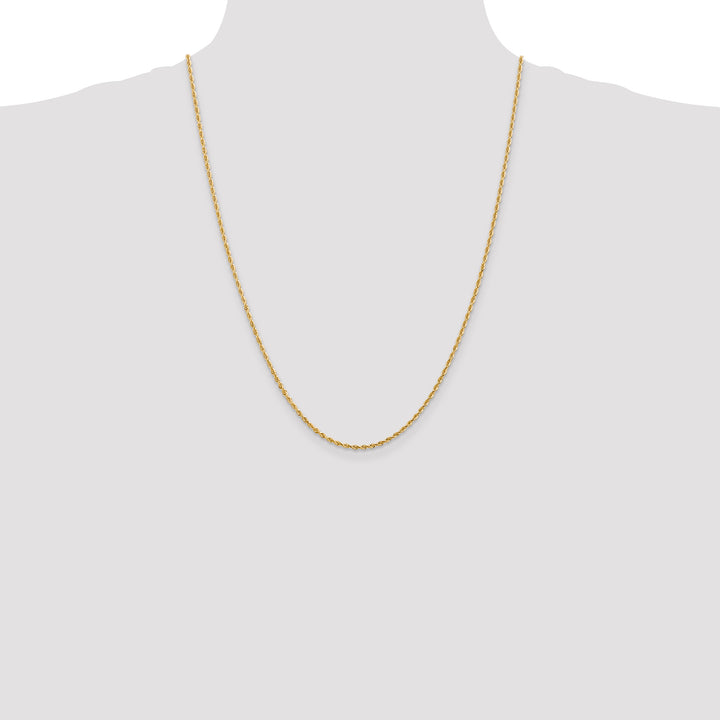 14k 2.0mm D/C Quadruple Rope Chain