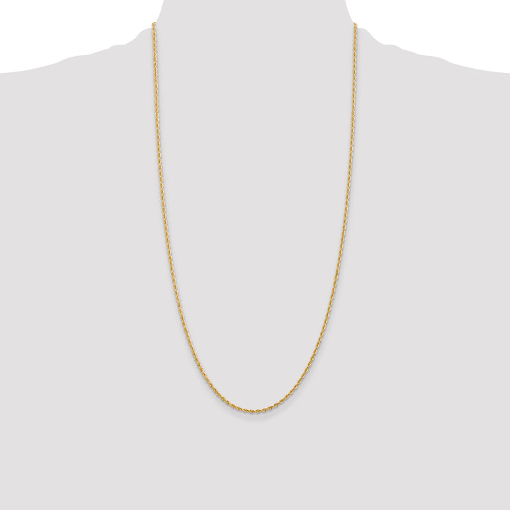 14k 2.0mm D/C Quadruple Rope Chain