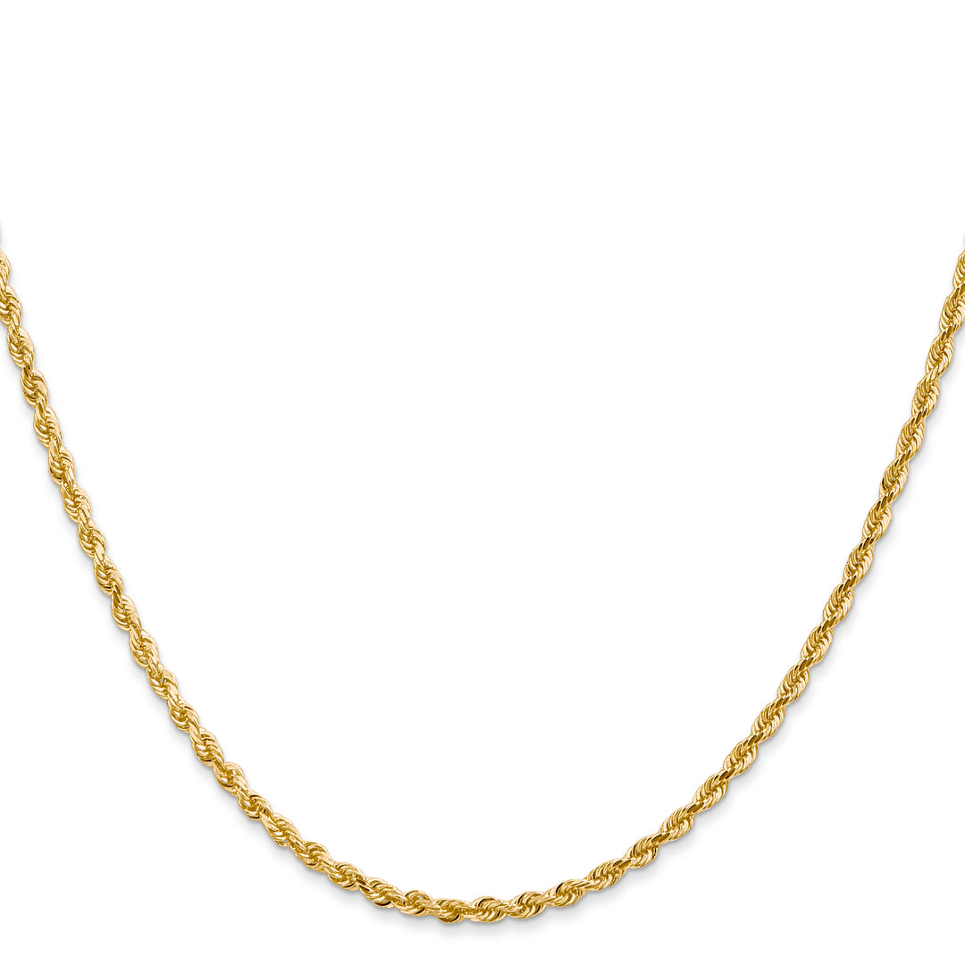 14k 2.25mm D/C Quadruple Rope Chain