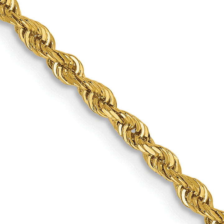 14k 2.25mm D/C Quadruple Rope Chain