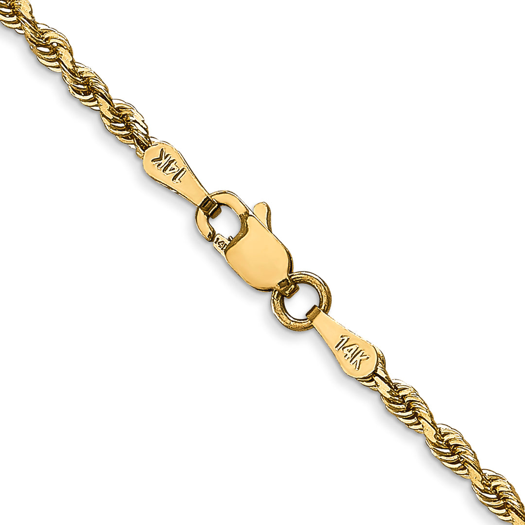 14k 2.25mm D/C Quadruple Rope Chain