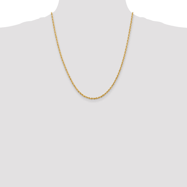 14k 2.75mm D/C Quadruple Rope Chain