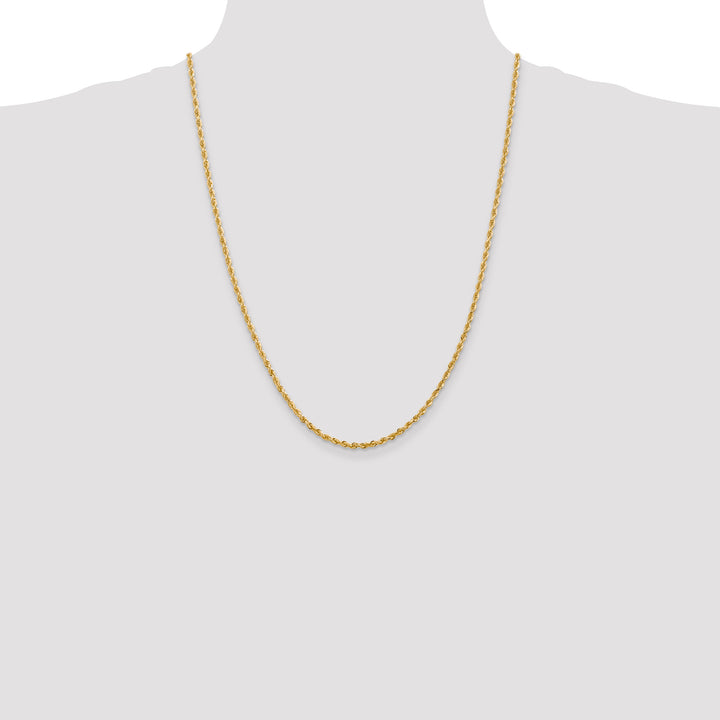 14k 2.75mm D/C Quadruple Rope Chain