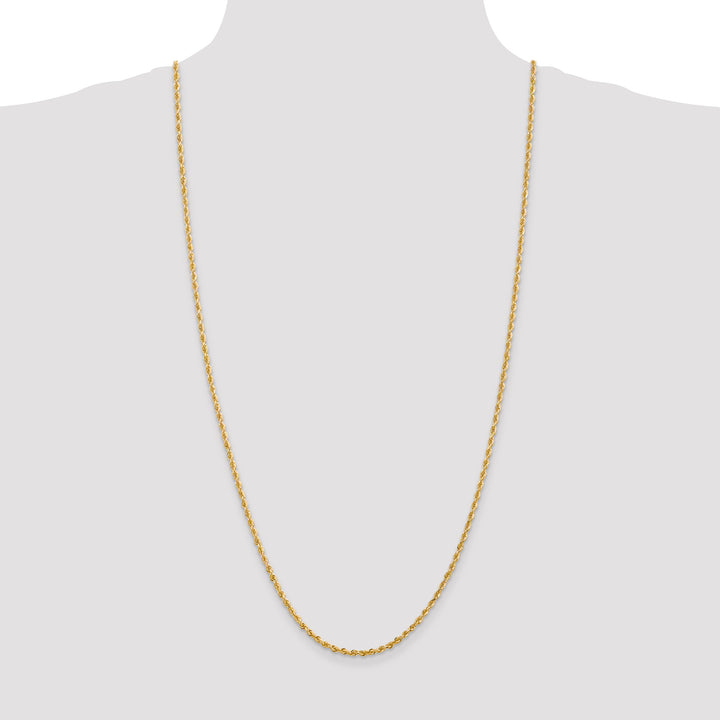 14k 2.75mm D/C Quadruple Rope Chain