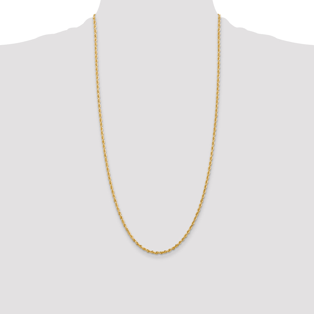 14k 2.75mm D/C Quadruple Rope Chain