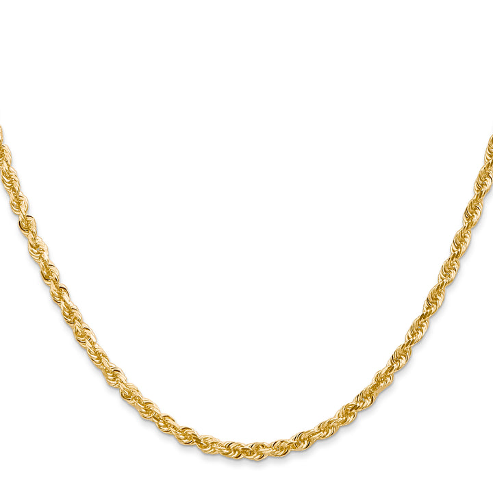 14k 3.0mm D/C Quadruple Rope Chain
