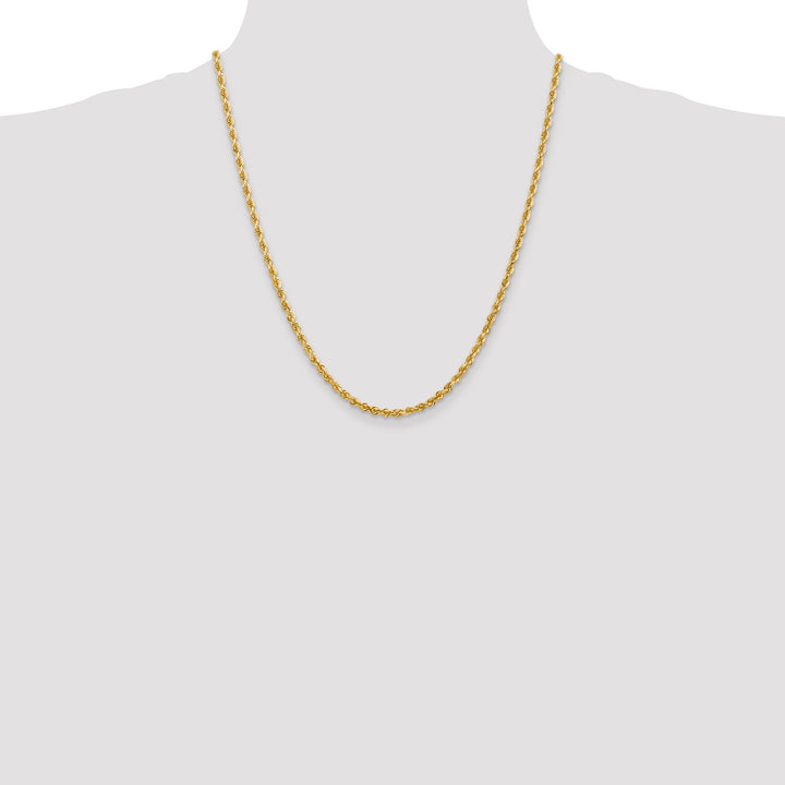14k 3.35mm D/C Quadruple Rope Chain